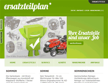 Tablet Screenshot of ersatzteilplan.de